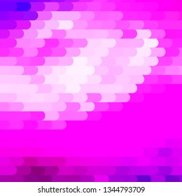 Light Purple, Pink vector background with lines. Gradient abstract design in simple style with sharp lines. Pattern for websites, landing pages.