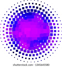 Light Purple, Pink vector background in polygonal style. Modern design with rectangles in abstract style. Design for your business promotion.