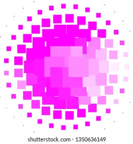 Light Purple, Pink vector background with rectangles. Abstract gradient illustration with colorful rectangles. Modern template for your landing page.
