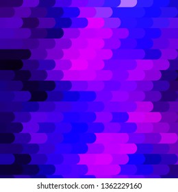 Light Purple, Pink vector background with lines. Repeated lines on abstract background with gradient. Smart design for your promotions.
