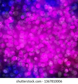 Light Purple, Pink vector background with circles. Modern abstract illustration with colorful circle shapes. Pattern for websites, landing pages.