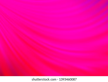 Light Purple, Pink vector background with lamp shapes. Creative illustration in halftone marble style with gradient. A completely new template for your business design.