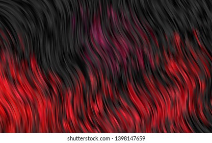 Light Purple, Pink vector background with lava shapes. Modern gradient abstract illustration with bandy lines. Marble design for your web site.