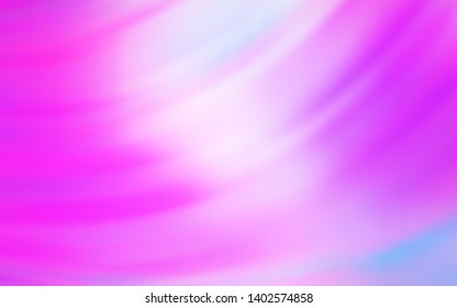 Light Purple, Pink vector background with wry lines. Colorful abstract illustration with gradient lines. Abstract style for your business design.