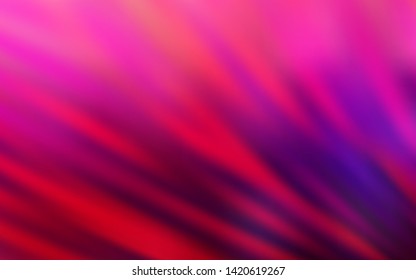 Light Purple, Pink vector background with straight lines. Modern geometrical abstract illustration with Lines. Smart design for your business advert.
