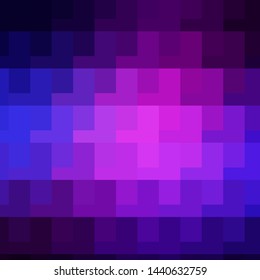 Light Purple, Pink vector background with rectangles. Rectangles with colorful gradient on abstract background. Best design for your ad, poster, banner.