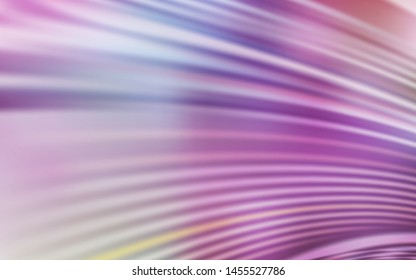 Light Purple, Pink vector background with lines. Colorful illustration in simple style with gradient. Pattern for your business design.