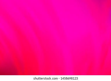Light Purple, Pink vector background with abstract lines. Shining crooked illustration in marble style. The best blurred design for your business.