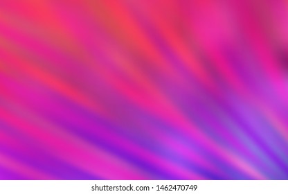 Light Purple, Pink vector background with stright stripes. Glitter abstract illustration with colorful sticks. Pattern for ad, booklets, leaflets.