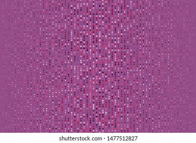 Light Purple, Pink vector background with bubbles. Abstract illustration with colored bubbles in nature style. New template for your brand book.