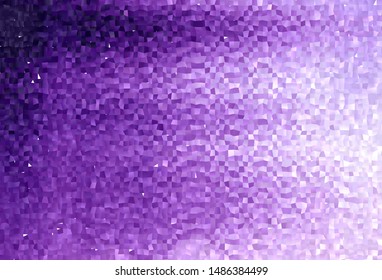 Light Purple, Pink vector background in polygonal style. Decorative design in abstract style with rectangles. Pattern for commercials.
