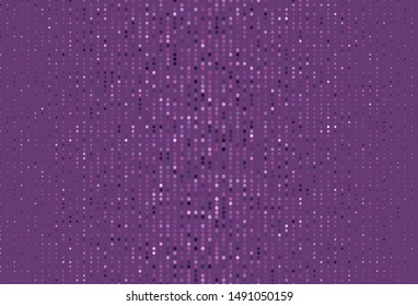 Light Purple, Pink vector background with spots. Modern abstract illustration with colorful water drops. Pattern for ads, leaflets.