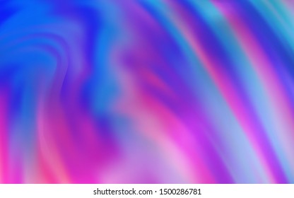 Light Purple, Pink vector background with lines. Glitter abstract illustration with wry lines. Elegant pattern for a brand book.