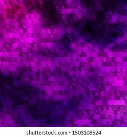 Light Purple, Pink vector background with triangles. Modern abstract illustration with colorful triangles. Design for your promotions.