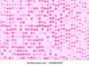Light Purple, Pink vector background with wry lines. A completely new colorful illustration in simple style. Elegant pattern for a brand book.