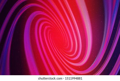 Light Purple, Pink vector background with galaxy stars. Modern abstract illustration with Big Dipper stars. Pattern for astrology websites.