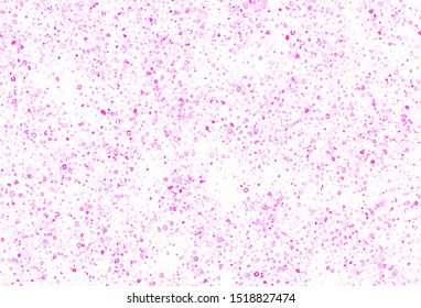 Light Purple, Pink vector background with abstract shapes. Modern abstract illustration with colorful random forms. Elegant design for wallpapers.