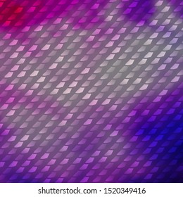 Light Purple, Pink vector background with rectangles. New abstract illustration with rectangular shapes. Design for your business promotion.