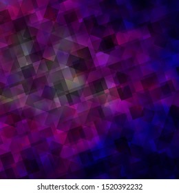 Light Purple, Pink vector background with polygonal style. Decorative design in abstract style with triangles. Pattern for commercials.