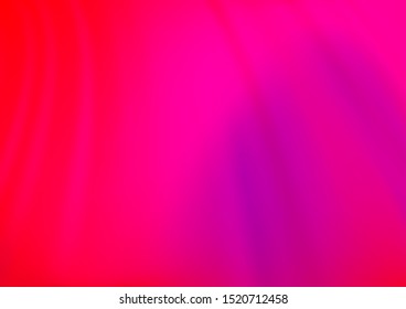 Light Purple, Pink vector background with lava shapes. Shining crooked illustration in marble style. The template for cell phone backgrounds.