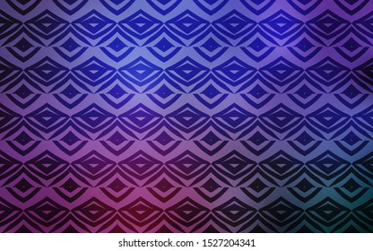 Light Purple, Pink vector background with rectangles. Abstract gradient illustration with rectangles. The template can be used as a background.