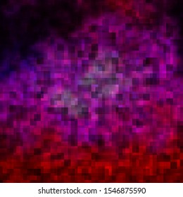 Light Purple, Pink vector background in polygonal style. New abstract illustration with rectangular shapes. Pattern for commercials, ads.