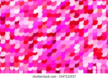Light Purple, Pink vector background with spots. Blurred decorative design in abstract style with bubbles. Pattern for textures of wallpapers.