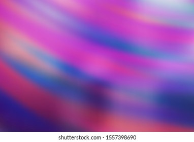 Light Purple, Pink vector background with lines. Colorful geometric sample with gradient lines.  The best colorful design for your business.