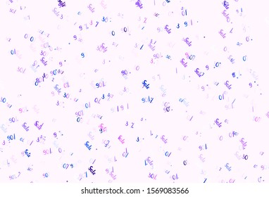 Light Purple, Pink vector background with 30, 50, 90 % signs of sales. Colorful set of  percentage signs in simple style. Backdrop for ads, leaflets of Black Friday.