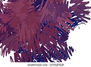 Light Purple, Pink vector background with stright stripes. Blurred decorative design in simple style with lines. Pattern for ads, posters, banners.