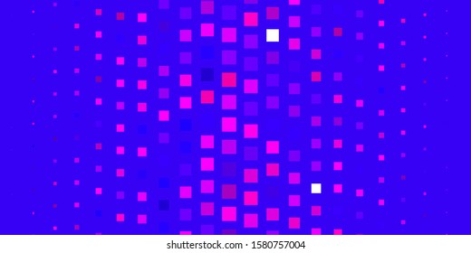 Light Purple, Pink vector background in polygonal style. Abstract gradient illustration with colorful rectangles. Best design for your ad, poster, banner.