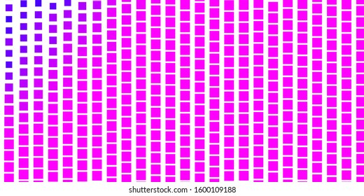 Light Purple, Pink vector background in polygonal style. Abstract gradient illustration with rectangles. Pattern for business booklets, leaflets