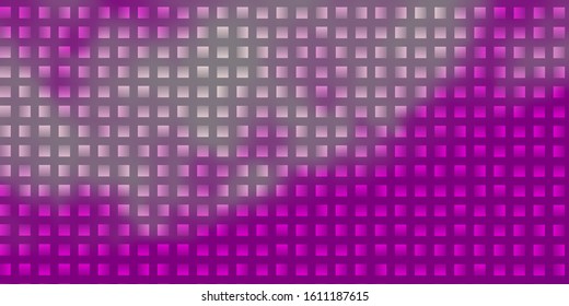 Light Purple, Pink vector background in polygonal style. Colorful illustration with gradient rectangles and squares. Pattern for websites, landing pages.