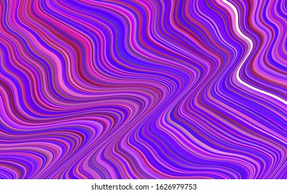 Light Purple, Pink vector background with abstract circles. Blurred geometric sample with gradient bubbles.  The best blurred design for your business.