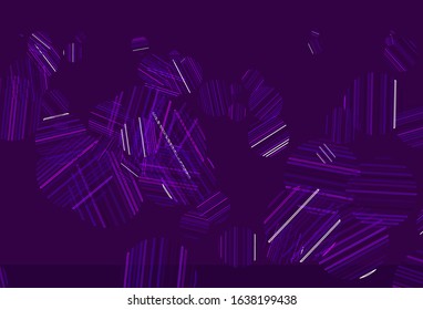 Light Purple, Pink vector background with spots. Blurred bubbles on abstract background with colorful gradient. New template for your brand book.