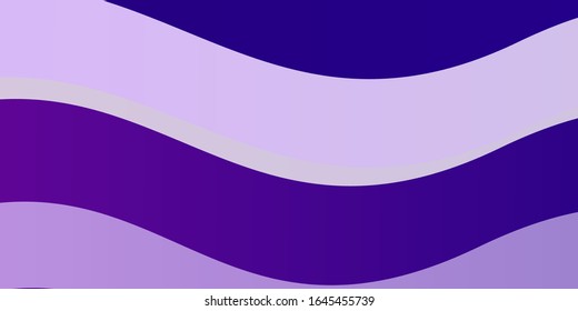 Light Purple, Pink vector background with bows. Abstract illustration with bandy gradient lines. Pattern for ads, commercials.
