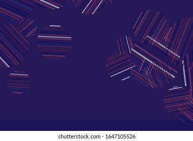 Fondo vector rosa claro morado con burbujas. Decoración borrosa de estilo abstracto con burbujas. Patrón para sitios web hermosos.