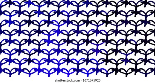 Light Purple, Pink vector background with woman symbols. Illustration with signs of women's strength and power. Background for International Women’s Day.