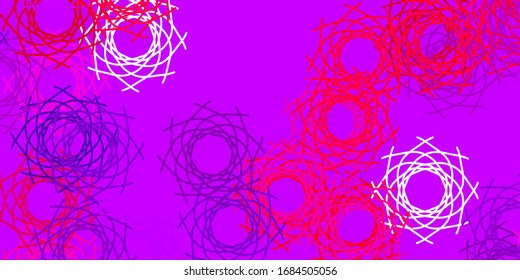 Light Purple, Pink vector background with random forms. Simple design in abstract style with gradient forms. Elegant design for wallpaper set.