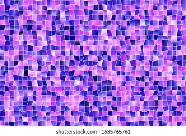Fondo vectorial pálido y rosa con rectángulos. Ilustración abstracta moderna con rectángulos coloridos. Patrón para comerciales.