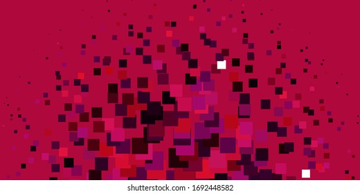 Light Purple, Pink vector background with rectangles. Abstract gradient illustration with rectangles. Template for cellphones.