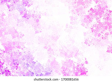 Light Purple, Pink vector background with abstract shapes. Simple colorful illustration with abstract gradient shapes. Modern design for your business card.