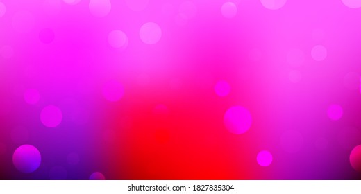 Light purple, pink vector background with random forms. Illustration with colorful shapes in abstract style. Smart design for your business.