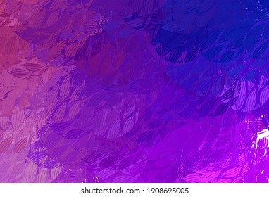 Púrpura claro, fondo vectorial rosado con formas abstractas. Coloridas formas caóticas con gradiente de estilo moderno. Diseño sencillo para su sitio web.