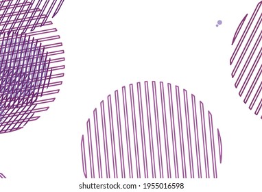 Light Purple, Pink vector background with spots. Glitter abstract illustration with blurred drops of rain. Pattern for beautiful websites.
