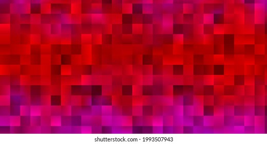Púrpura claro, fondo vector rosado en estilo poligonal. Rectángulos con gradiente colorido sobre fondo abstracto. Plantilla para teléfonos móviles.