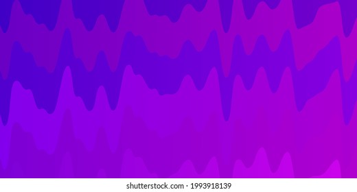 Light Purple, Pink vector background with bows. Colorful illustration in circular style with lines. Pattern for websites, landing pages.