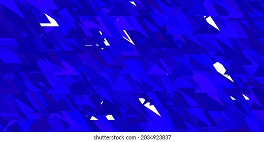 Light purple, pink vector background with polygonal forms. Magnificent abstract illustration with triangular shapes , forms. Pattern for promotions.