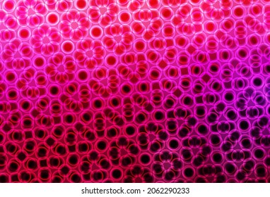 Light Purple, Pink vector background with spots. Beautiful colored illustration with blurred circles in nature style. Pattern for ads, leaflets.
