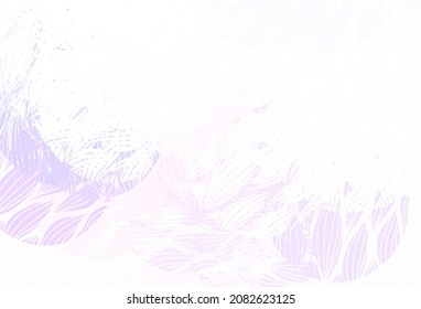 Púrpura claro, fondo vectorial rosado con formas abstractas. Ilustración abstracta moderna con formas aleatorias coloridas. Mejor diseño inteligente para su negocio.